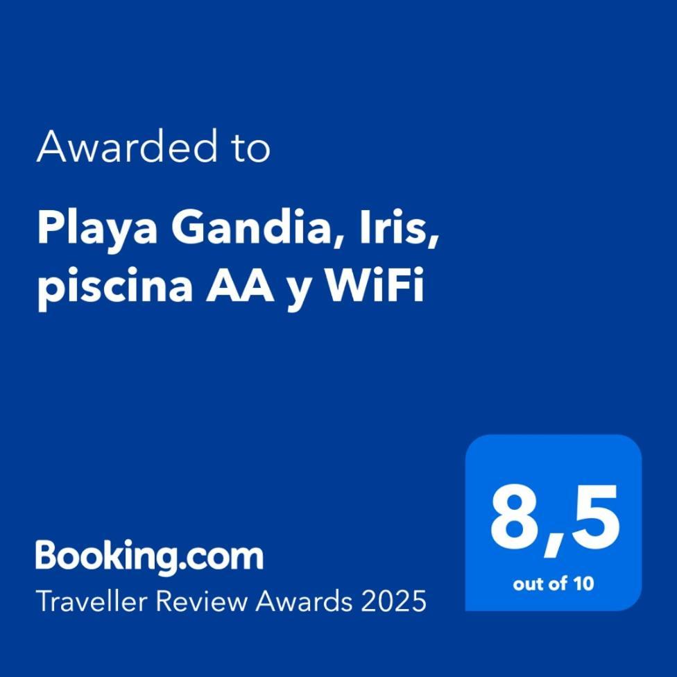 Playa Gandia, Iris, Piscina Aa Y Wifi Apartment